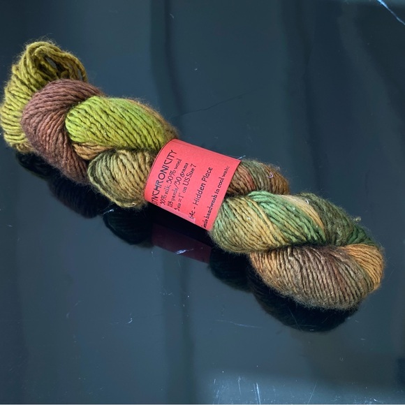 Silk/Wool Yarn, “Synchronicity” by Alchemy: Yarns of Transformation - Picture 2 of 13